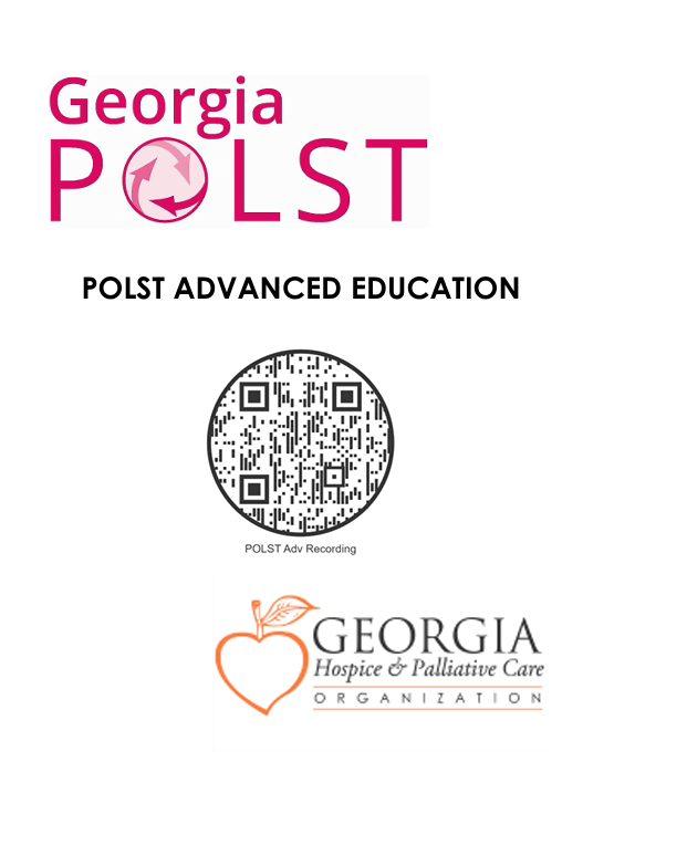 POLST Advanced Training QR Code POLST Advanced Training QR Code