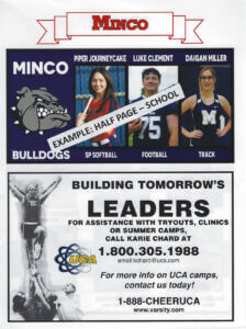All State Program Example - ½ page school