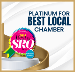 platinum for best local chamber graphic