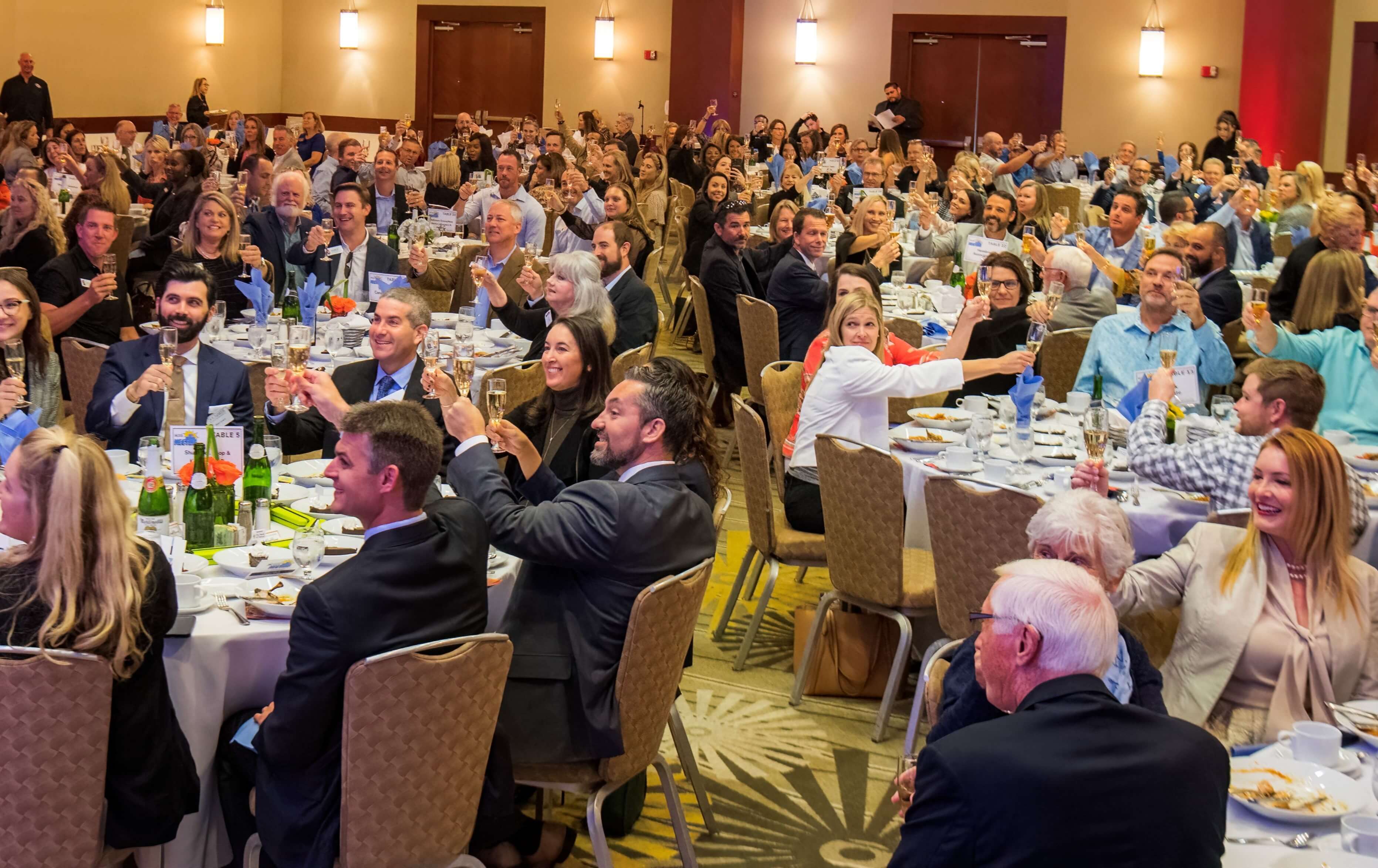 Crowd Toasting