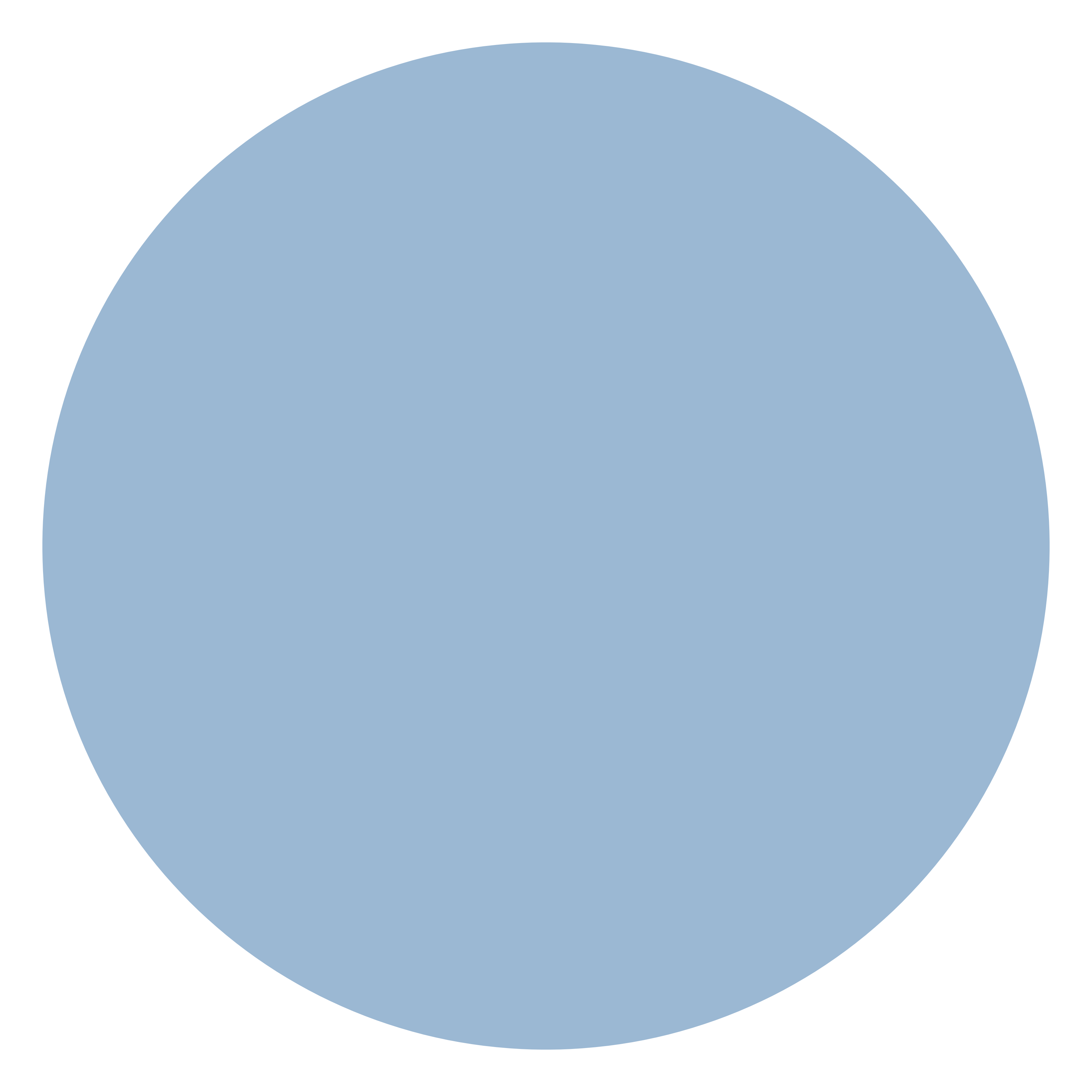 blue circle