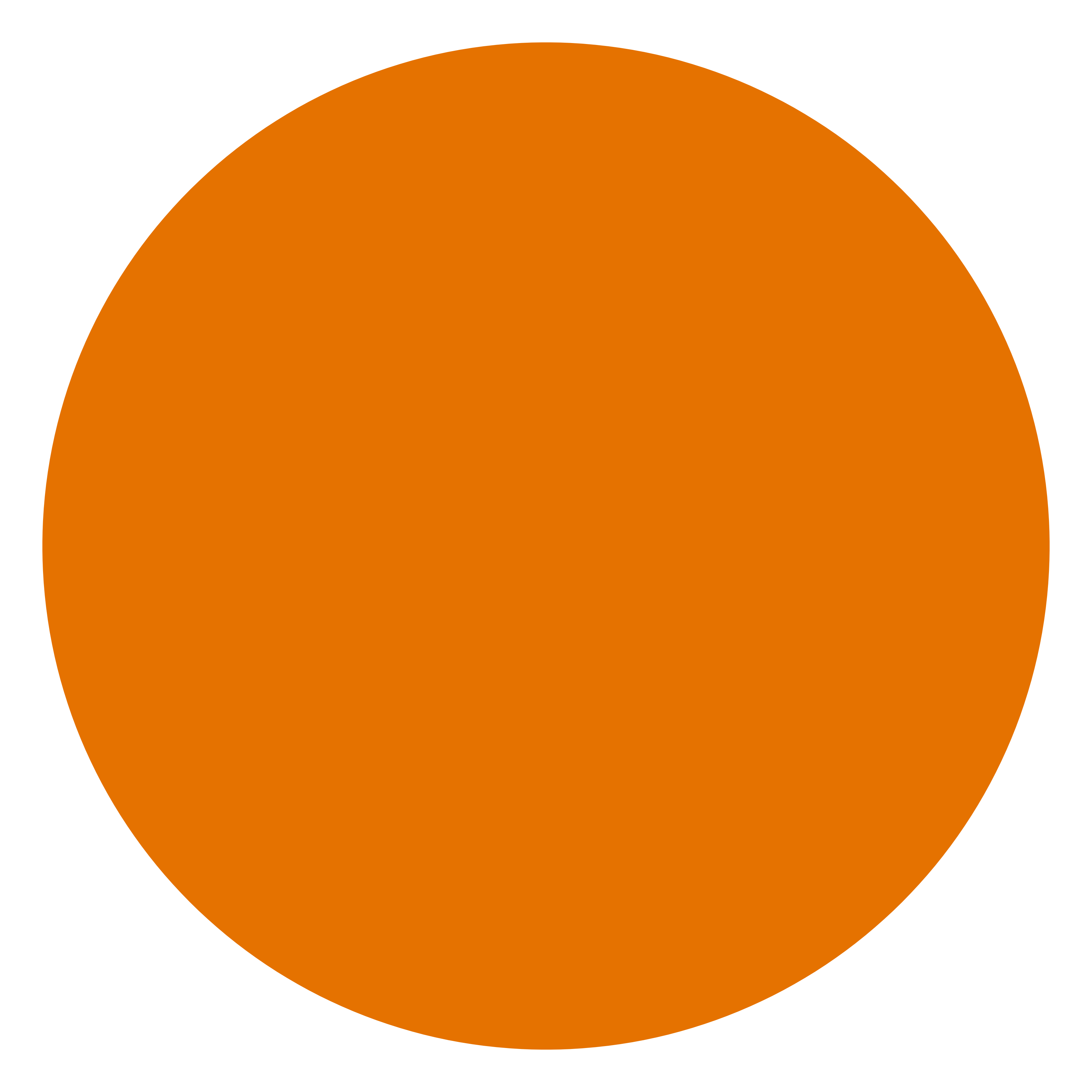 orange circle