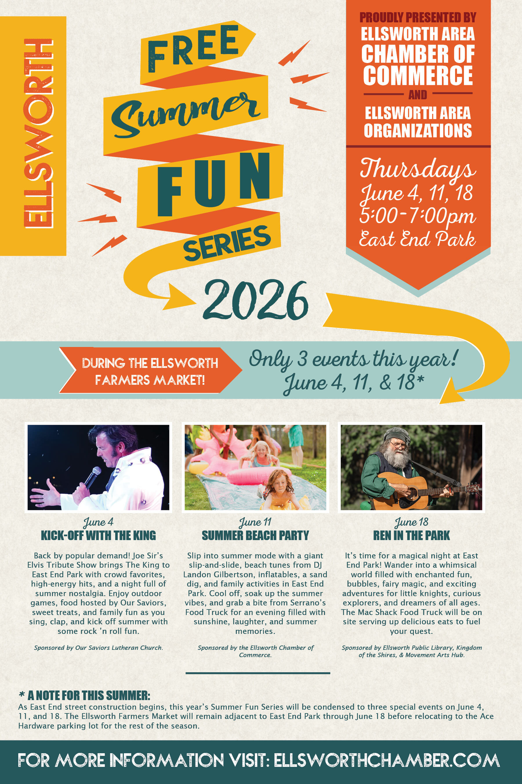Summer Fun Series Poster 2026