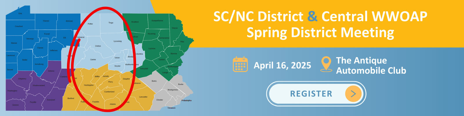 SC/NC District & WWOAP Spring Meeting