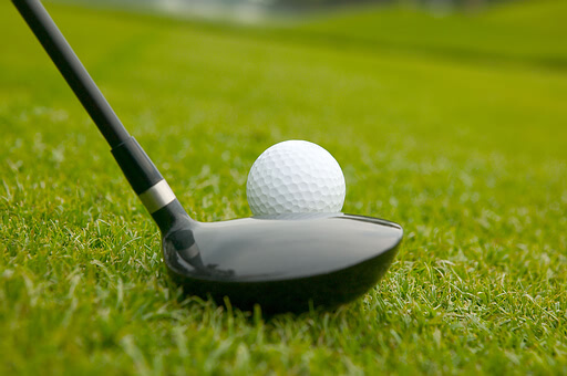 Golf ball and putter