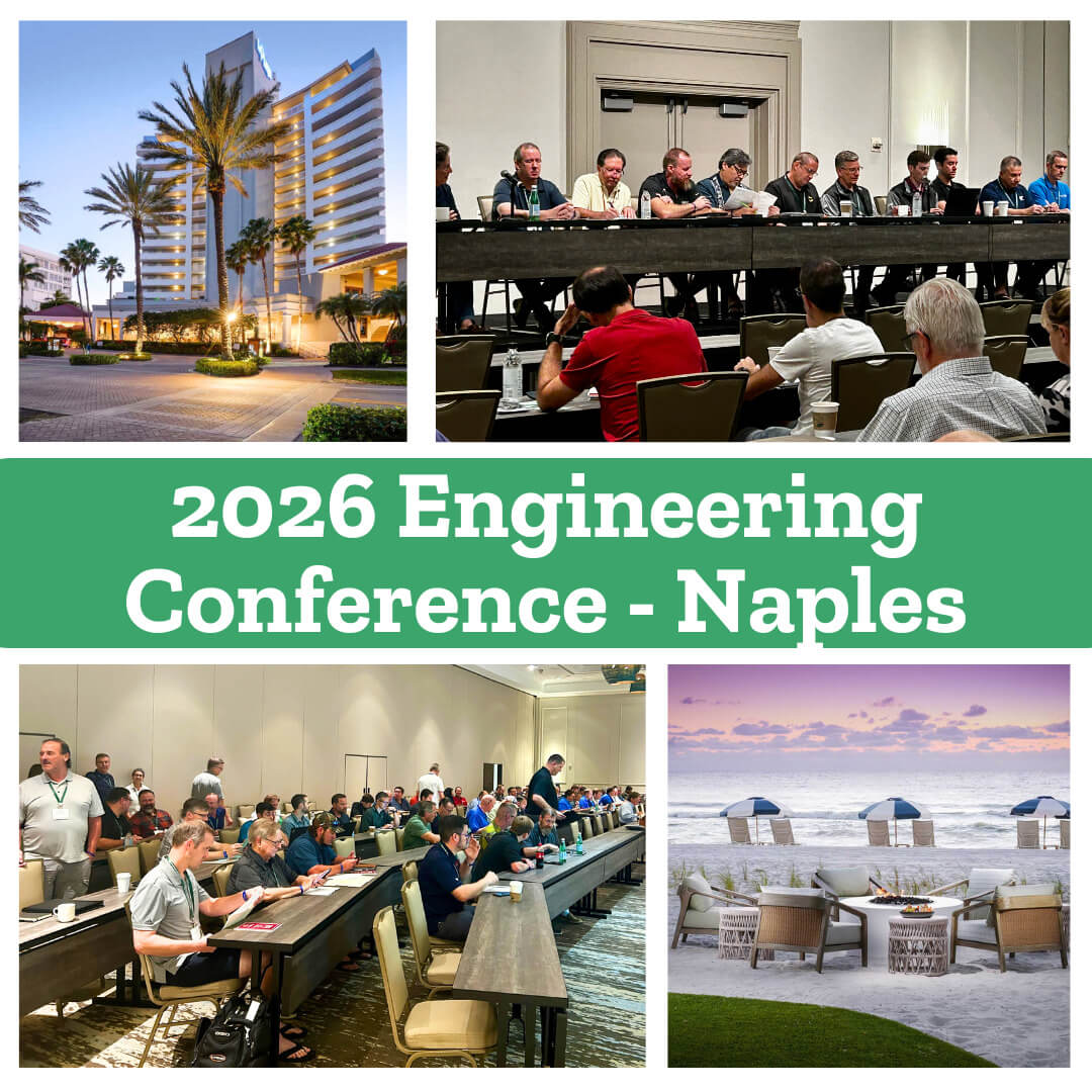 collage of photos for CEMA Engineering Conference showing past meetins and hotel venue