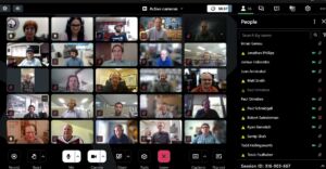 CEMA fall engineering conference screenshot of virtual meeting