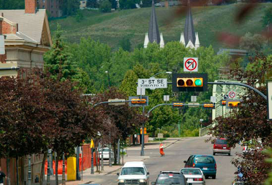 Downtown downtown Medicine Hat