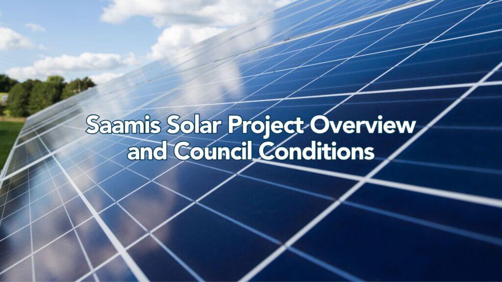 Saamis Solar Project Overview