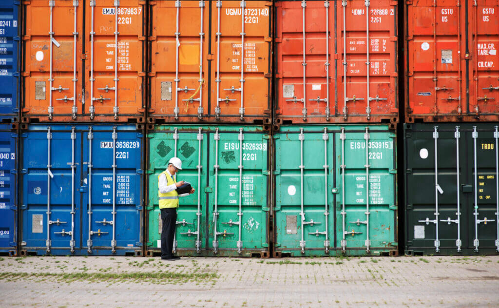 Shipping-containers-getting-a-customs-inspection-scaled