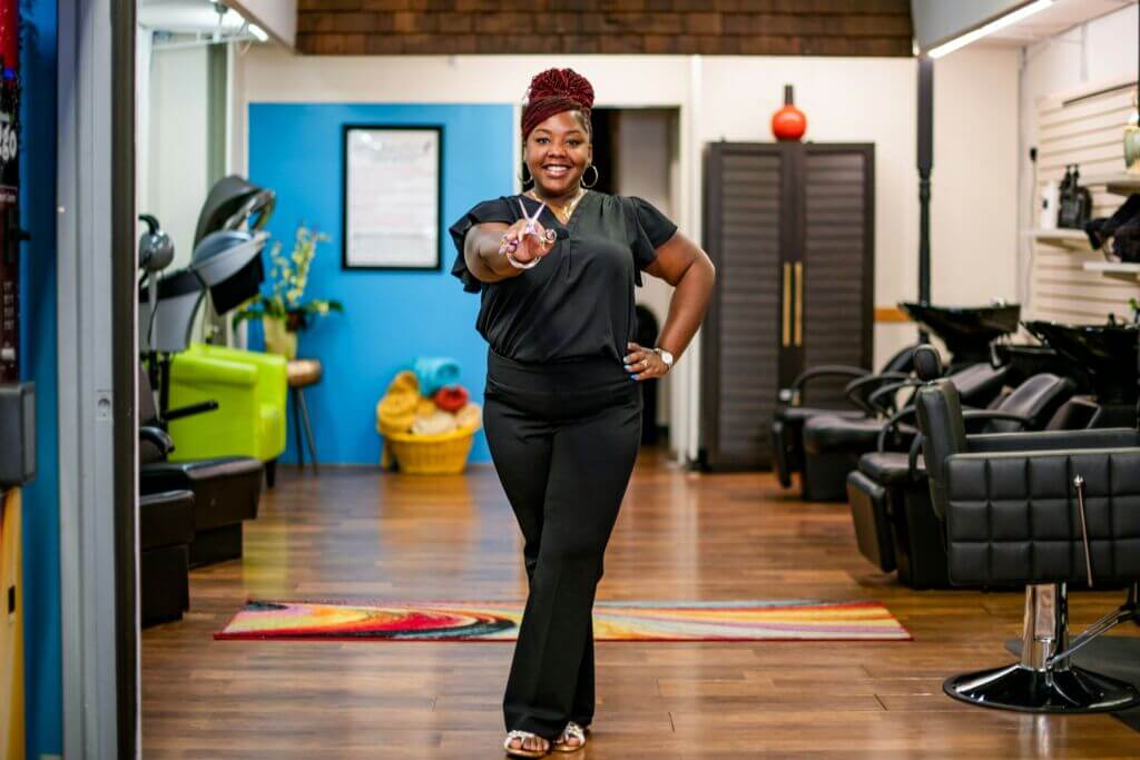 small business owner- diversity-hairdresser-stylist-black-woman small business owner- diversity-hairdresser-stylist-black-woman