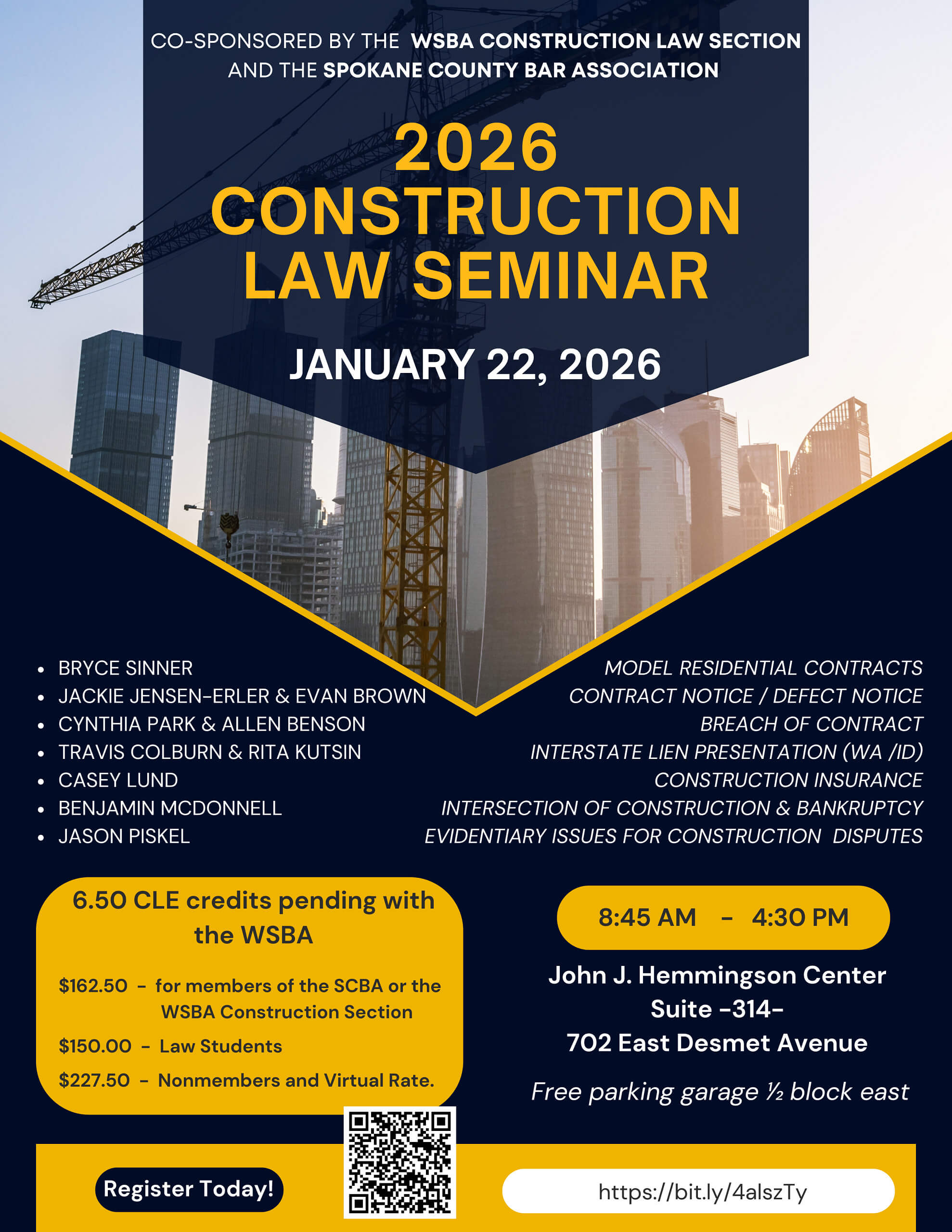 Construction Seminar Flyer - Media