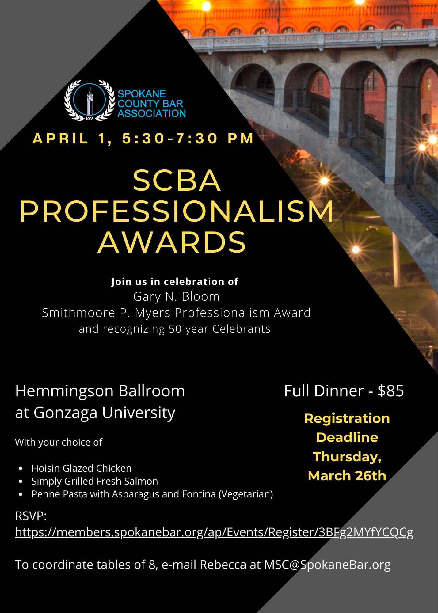 Professionalism Awards