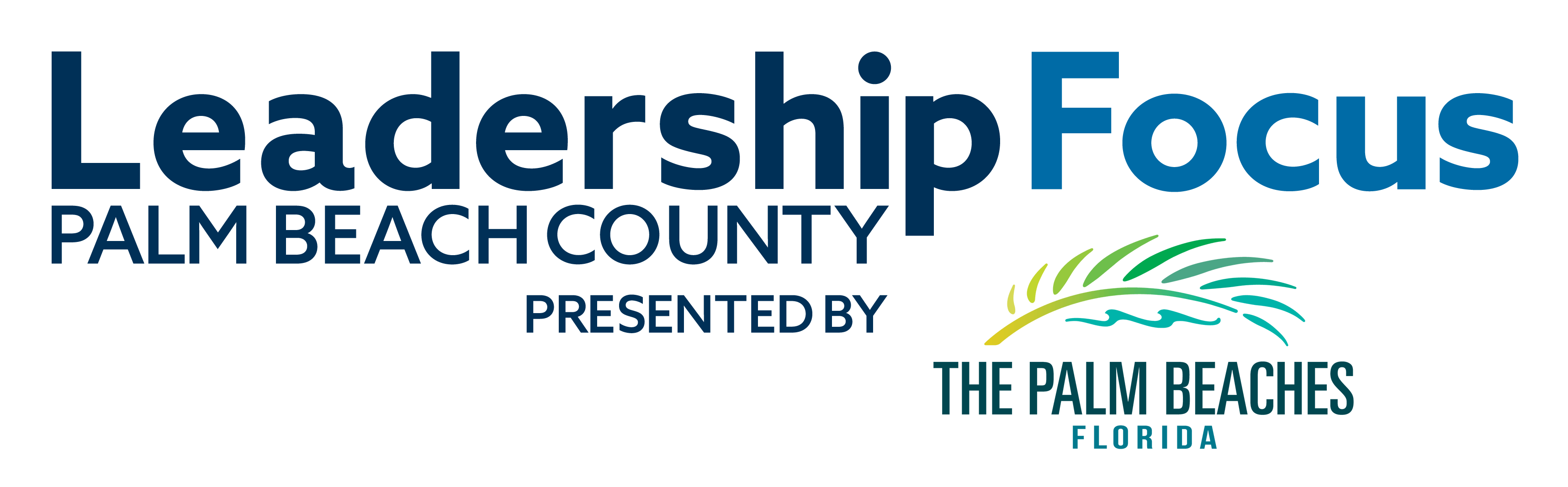 Focus logo with Discover logo - no Discover Leadership PBC Focus logo - The Palm Beaches