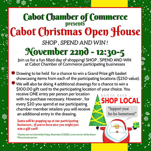 Cabot Christmas Open House