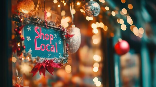 shop local image christmas