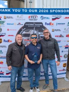 Three-Axle: Carlos Franco,

Oak Harbor Freight Lines