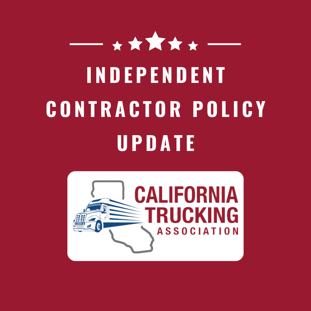 Independent Contractor Update