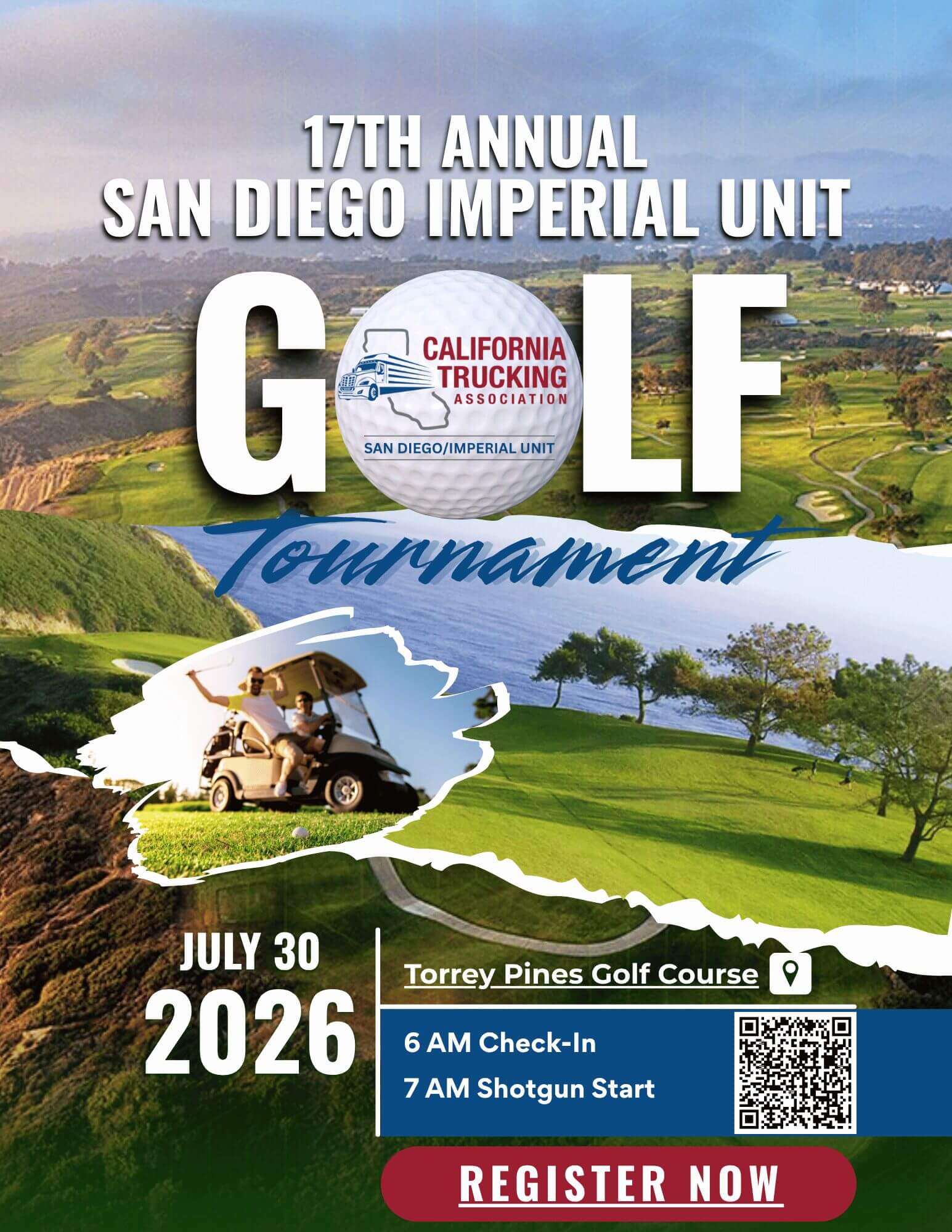 San Diego Imperial Golf Tournament Flyer