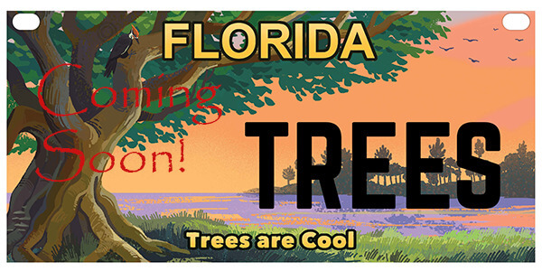 TAC trees coming soon plate