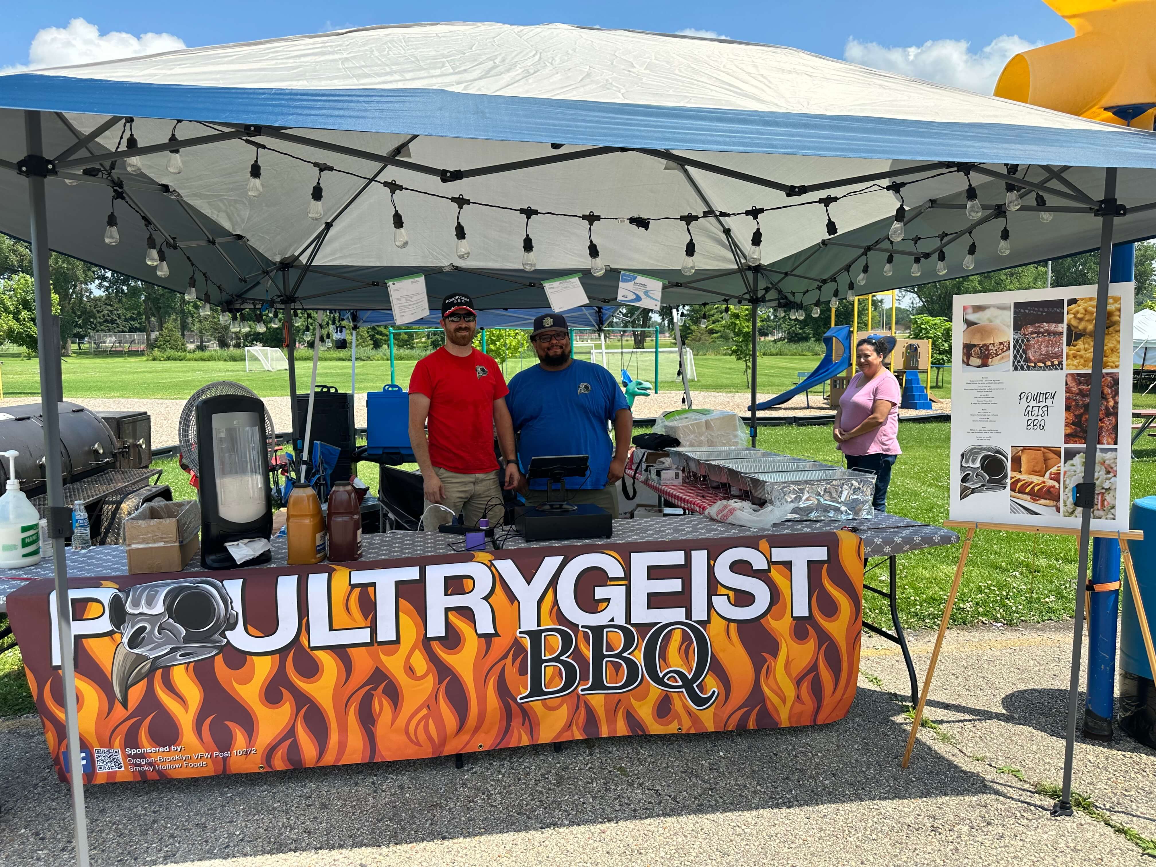 Oregon Summer Fest Vendor Row - PoultryGeist