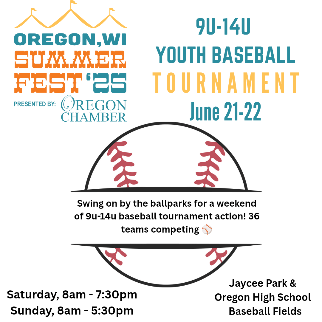 youth baseball at summer fest