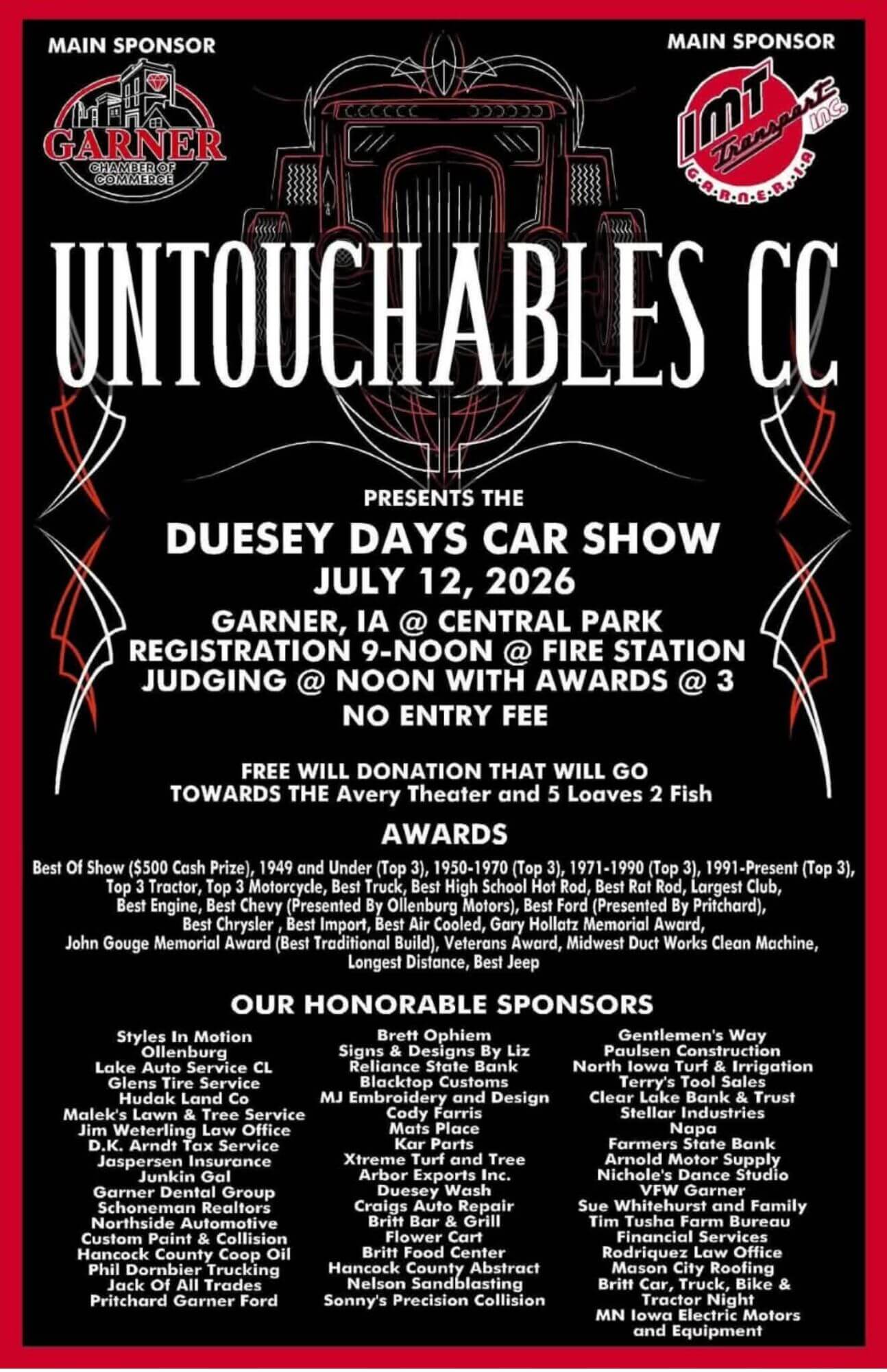 Car Show flyer