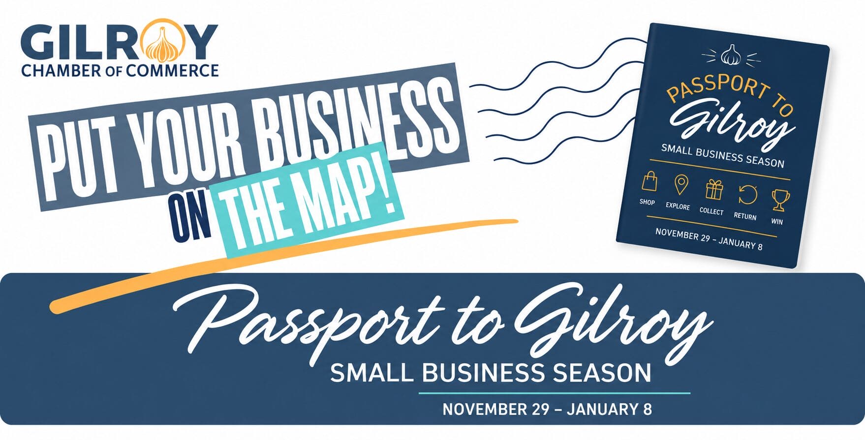 Passport to Gilroy Business Season