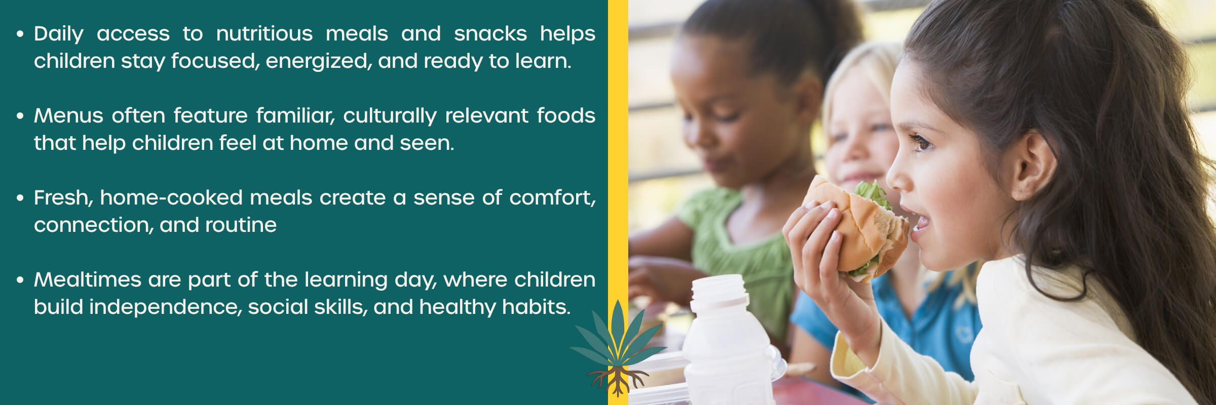 Urbane Medium (5) nutritious meals kids graphic