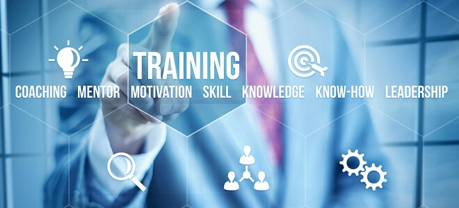 Business training graphic