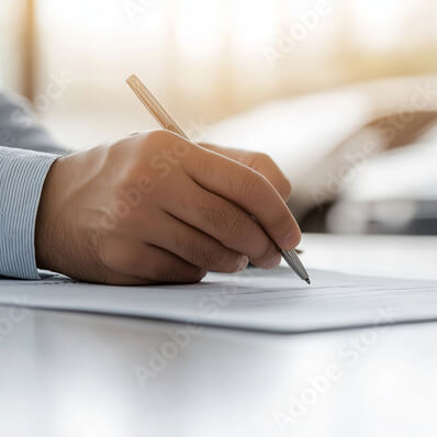 signing documents