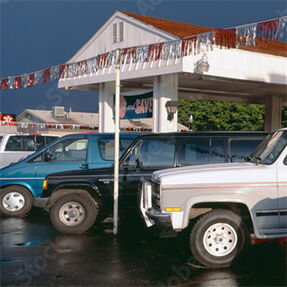 used car lot used car lot