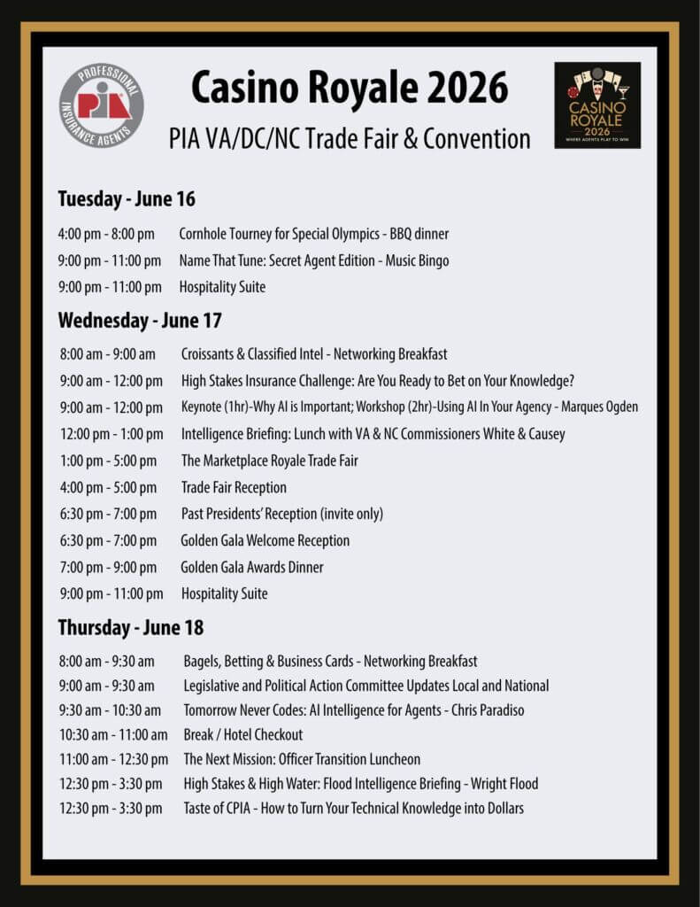 2026 VA_DC_NC Convention Agenda