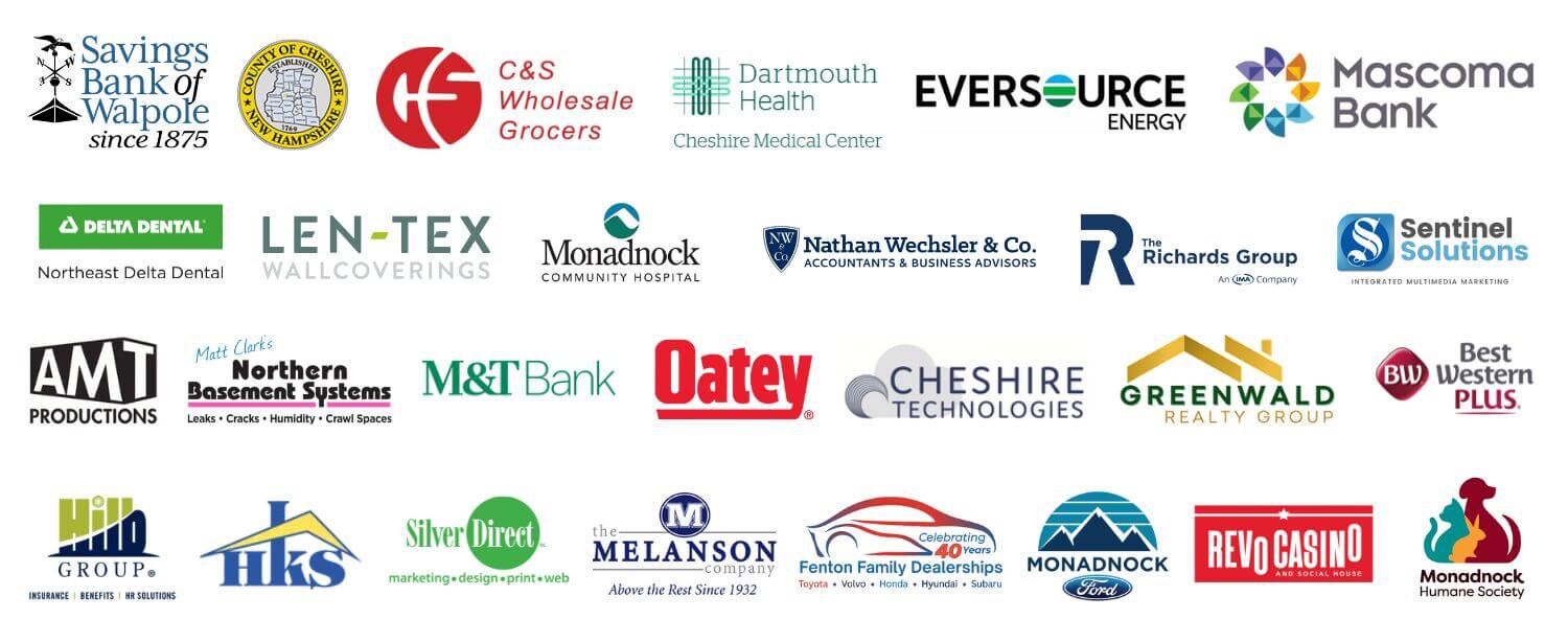 Thank You Gala Sponsors with logos