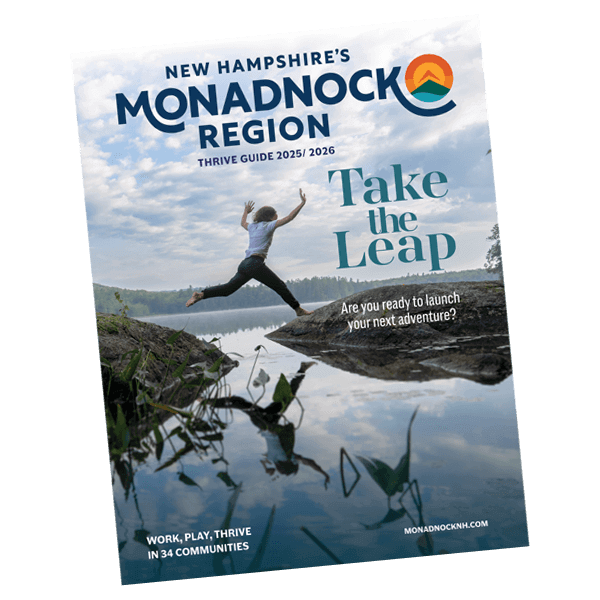 NH's Monadnock Region Thrive Guide Cover Image