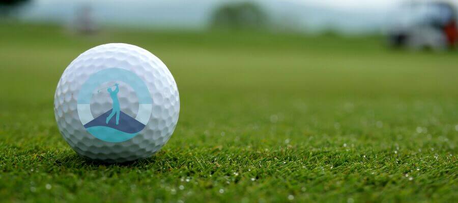 Golf Ball with GMC Logo