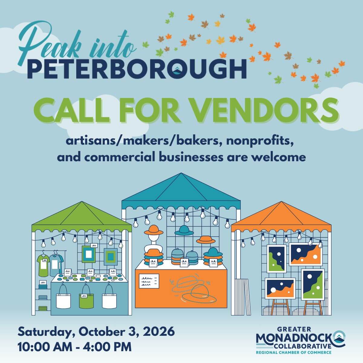 Call for Vendors - Vendor Village