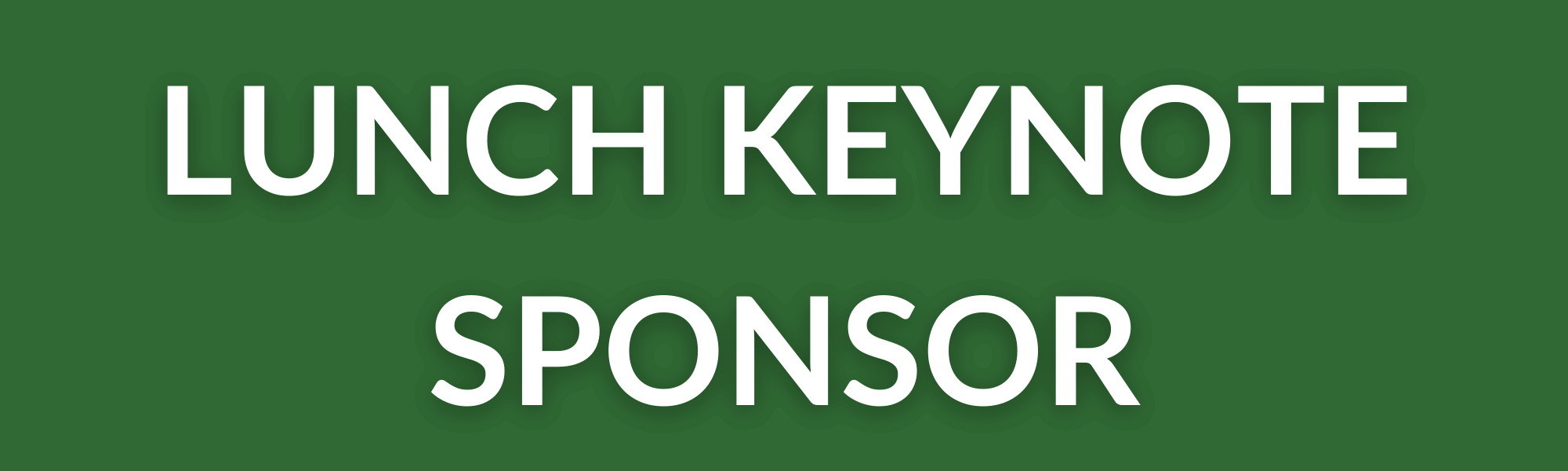 lunch keynote sponsor