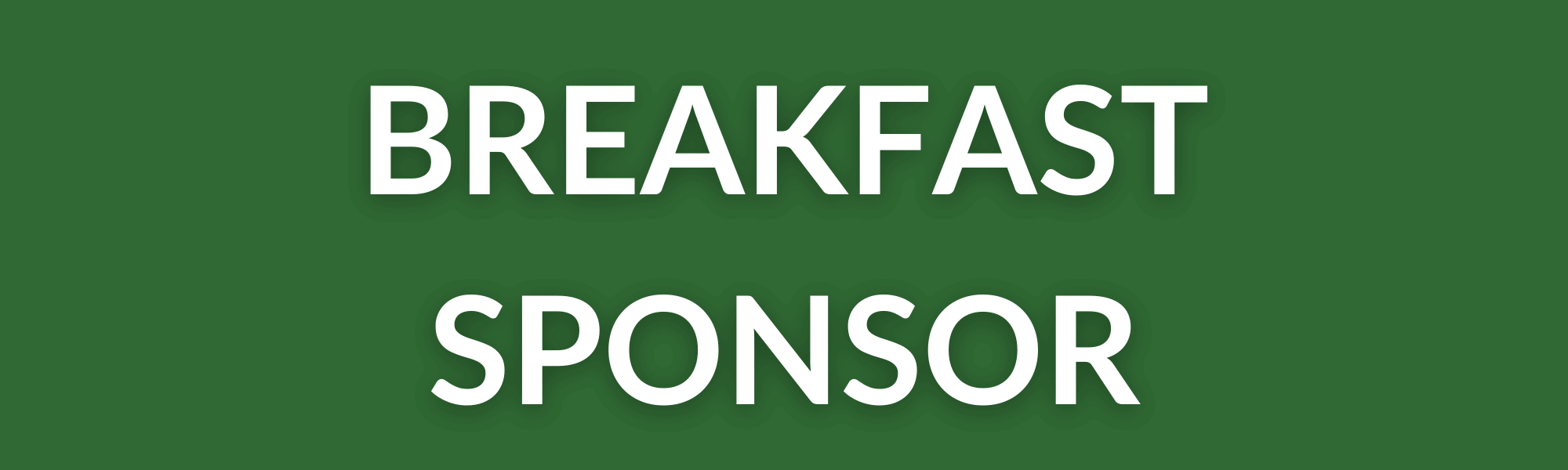 breakfast sponsor breakfast sponsor