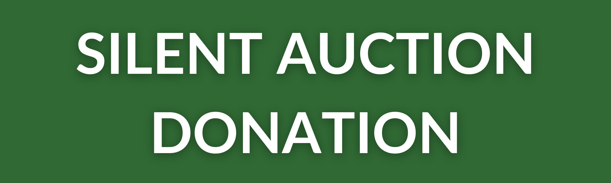 silent auction donation