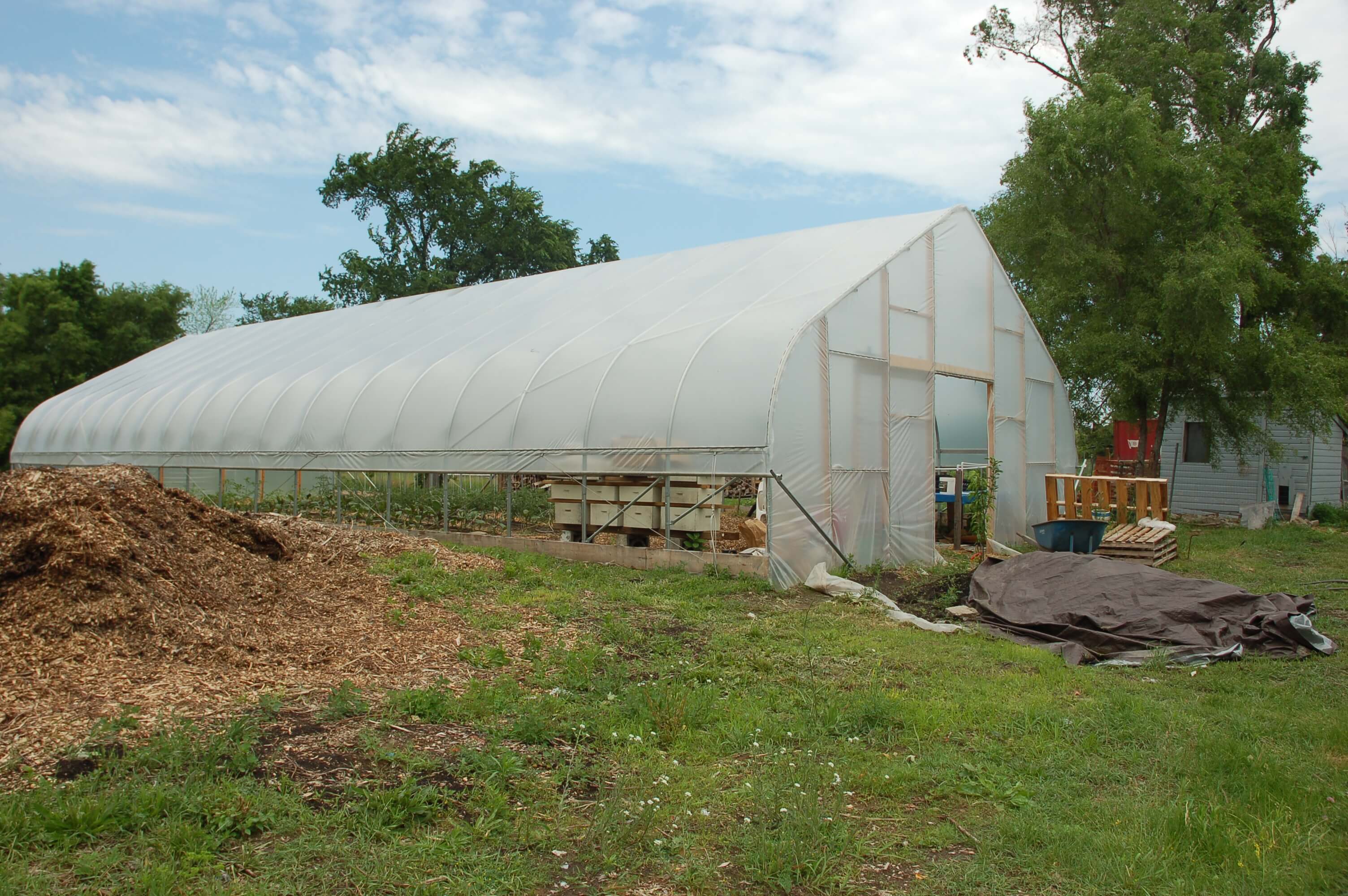 Students conducting watershed activities