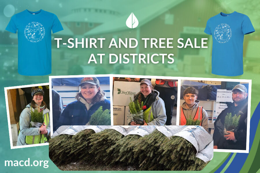 Michigan Conservation District Tree Sales Growing Michigan’s Future, One Seedling at a Time