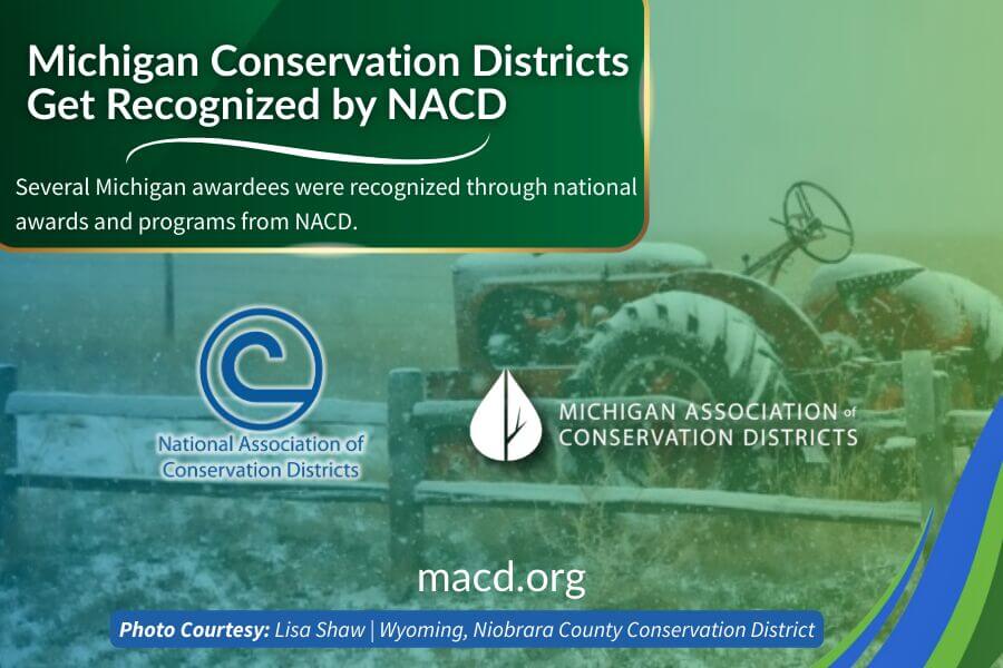 Michigan Conservation awardees Get Recognized by NACD