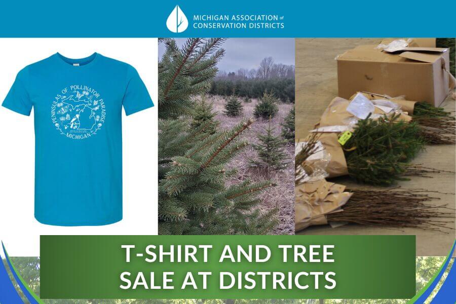 T-Shirt and Tree Sale At Districts