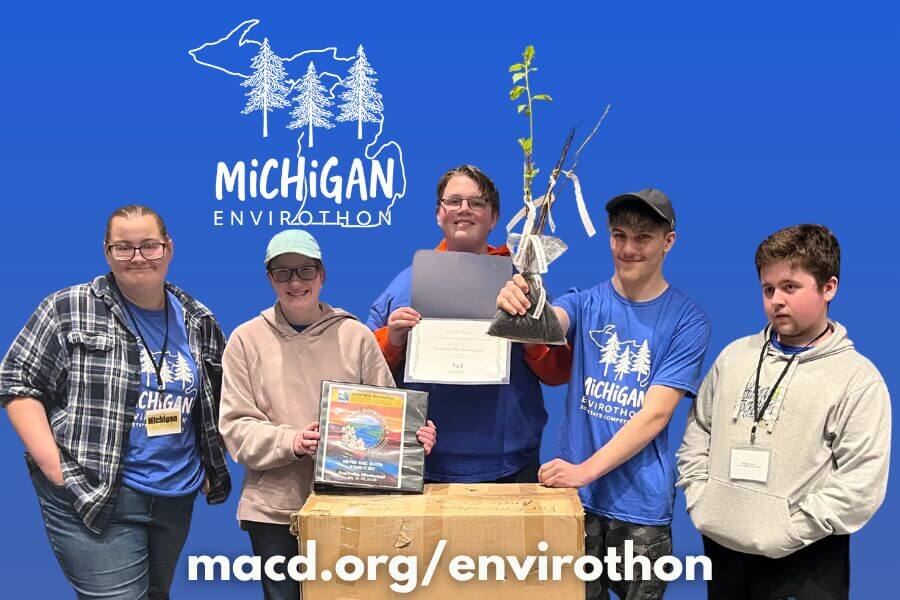 2026 Michigan Envirothon Winners Header Image