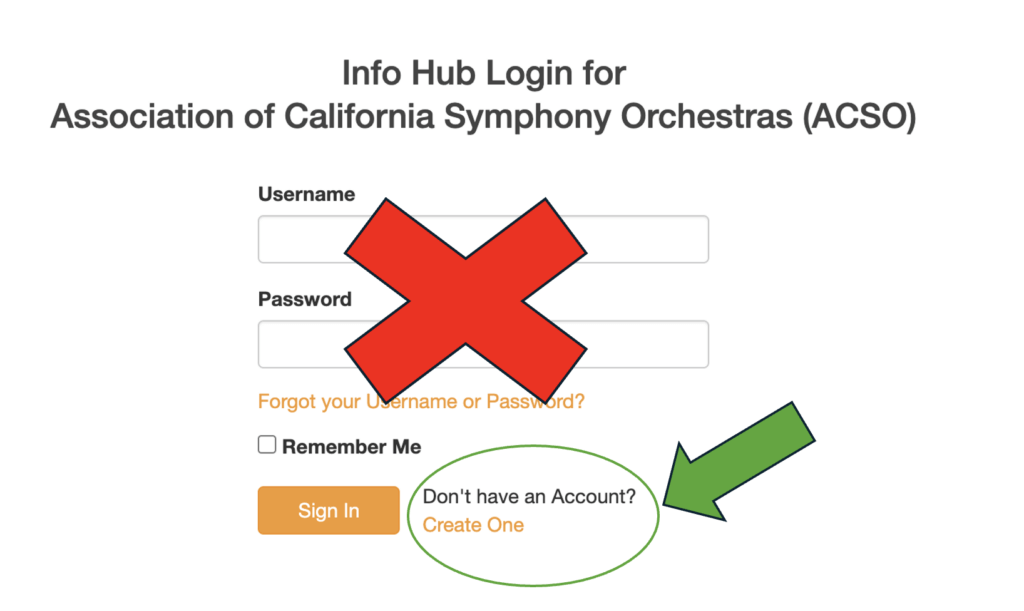 Create ACSO Member Portal Login Create ACSO Member Portal Login
