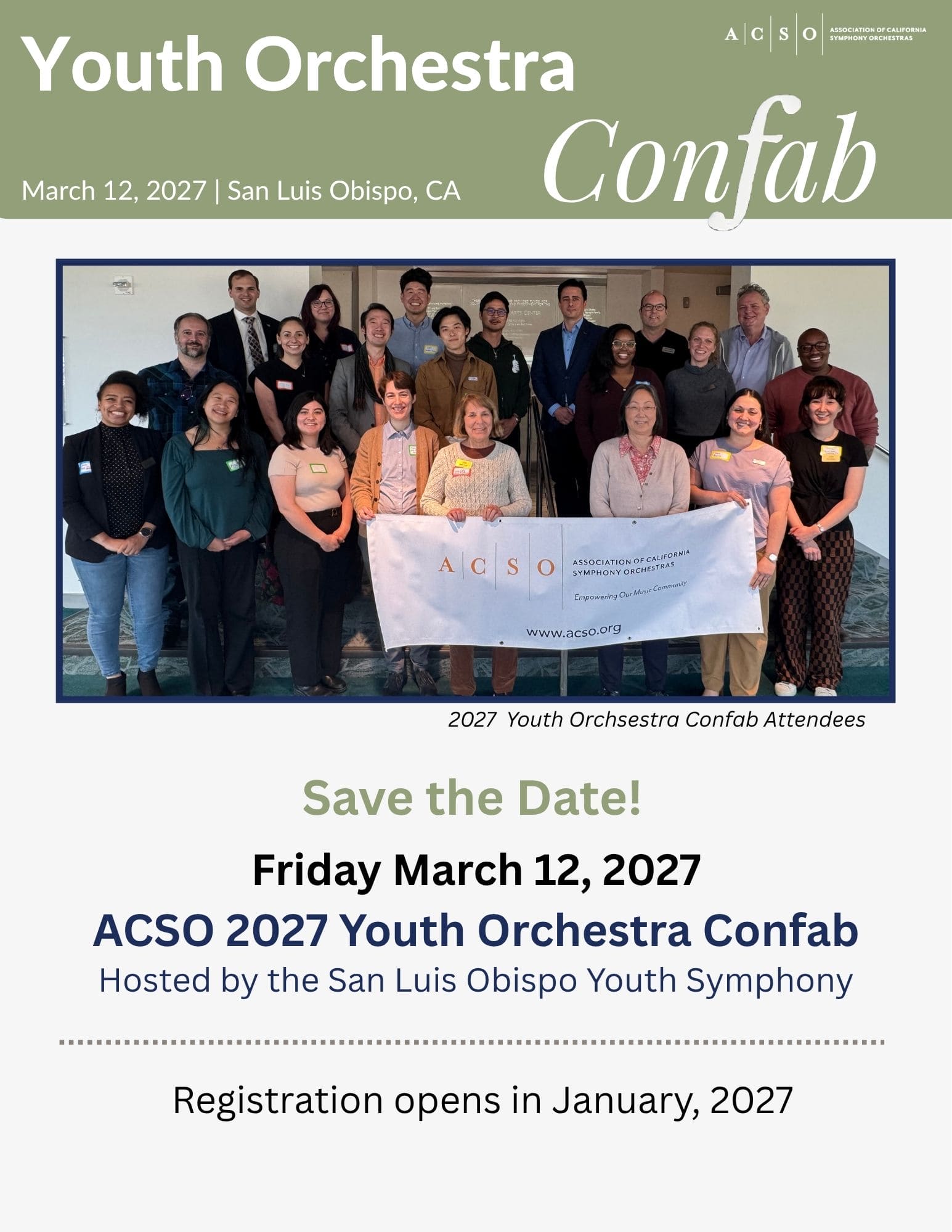 2026 Youth Orcherstra Confab