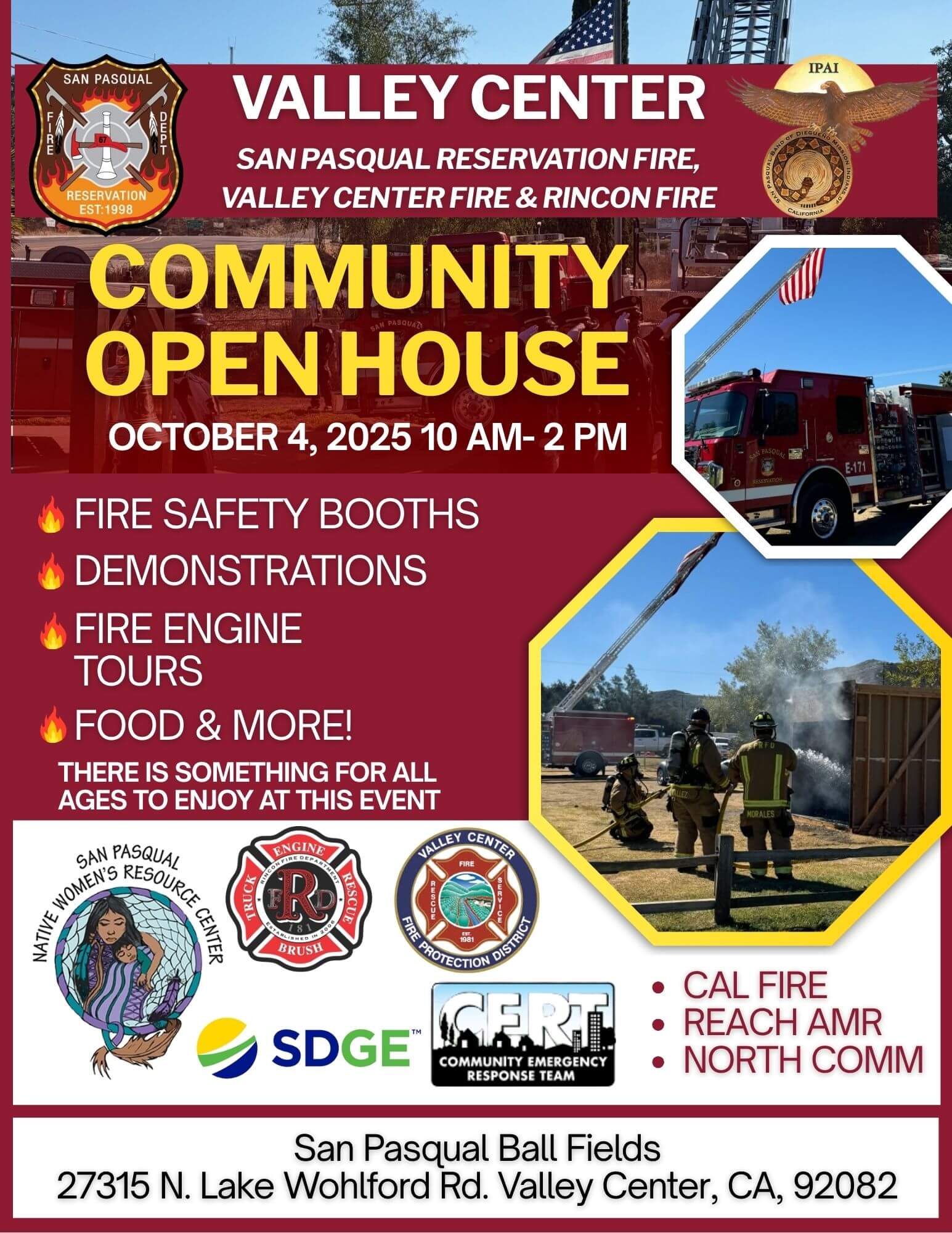 Community Open House Fire Stations Unite