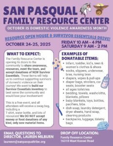 SP Family Resource Center Donation Drive