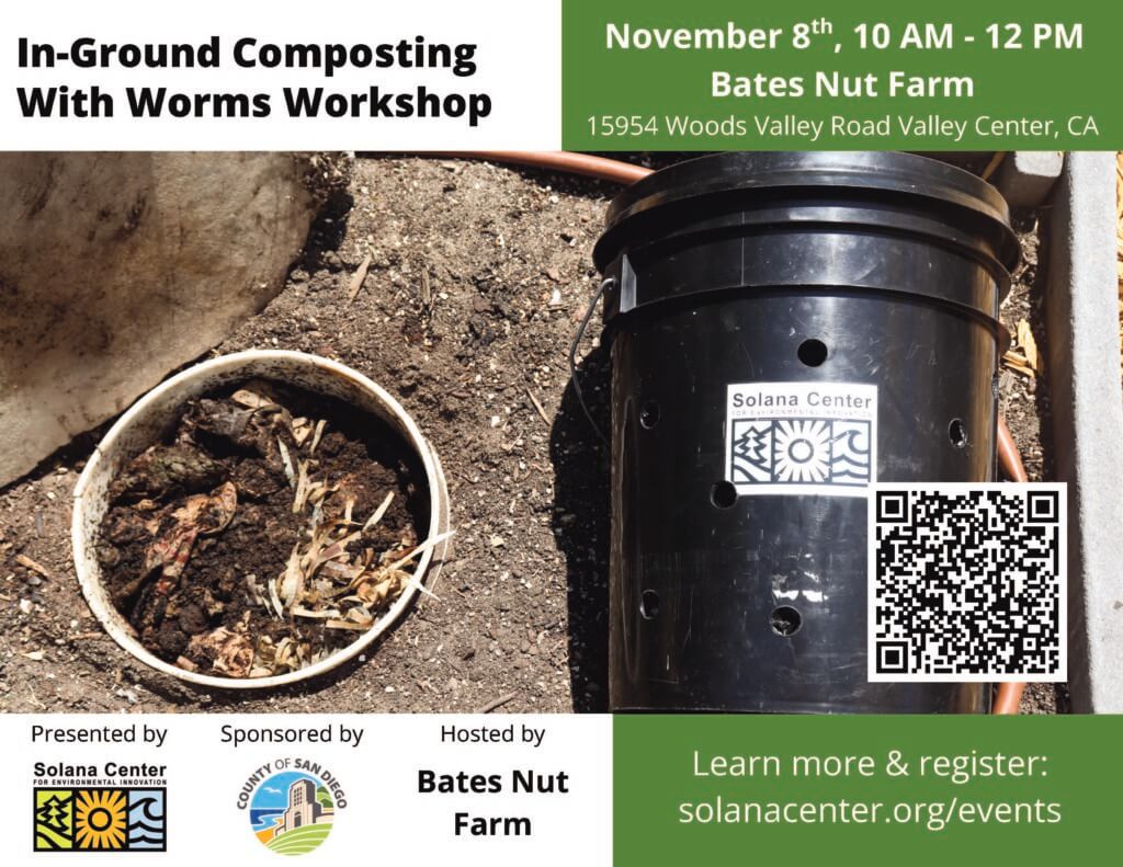 Solana Center Worms Flyer Bates Nut Farm